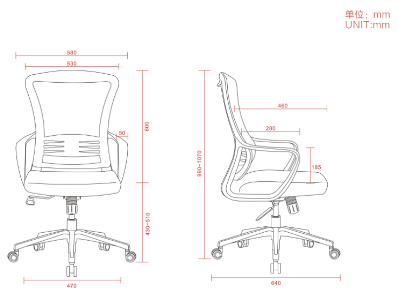 WY-27 Mesh office Chair