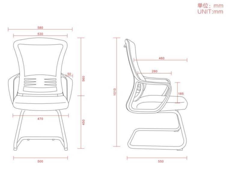 WY-27 Mesh office Chair