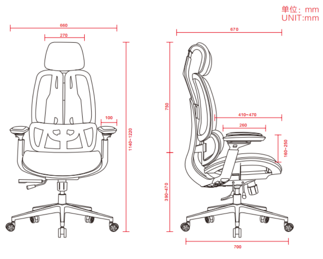 WY-39 Mesh office Chair